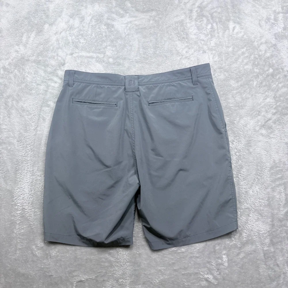 FootJoy Golf Shorts Mens 36 Gray Performance Stretch‎ Flat Front Lightweight